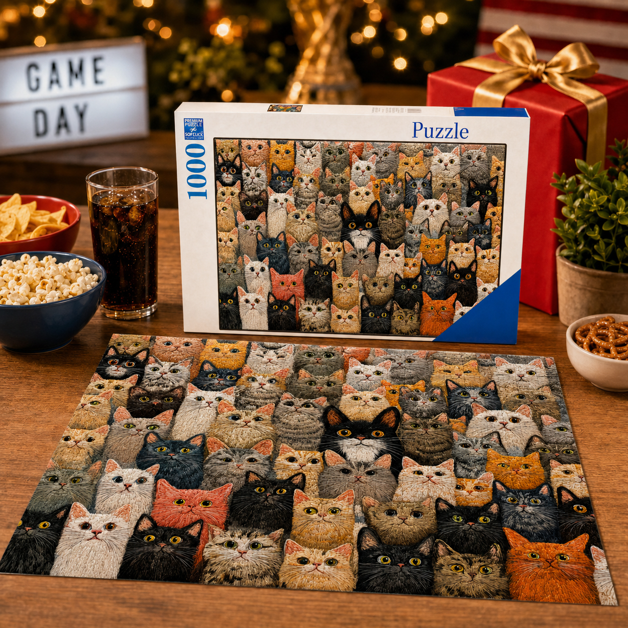 A Cat Lover’s Dream Puzzle — A Cozy Collection of Furry Faces 🐱