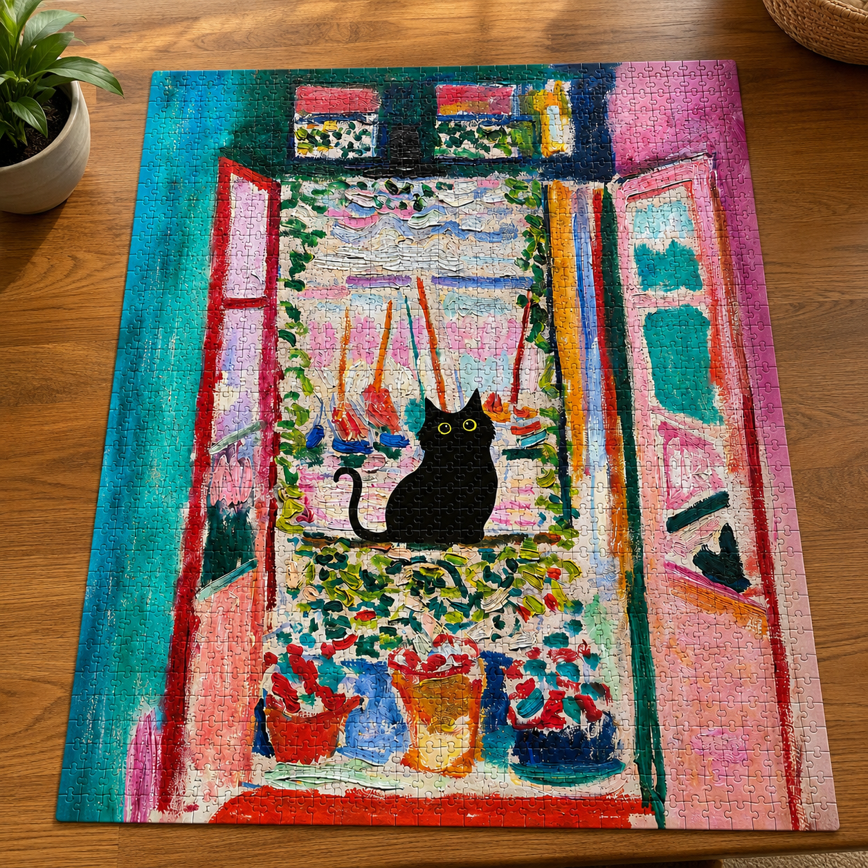 The Little Black Cat’s Diary – 500/1000 Piece Jigsaw Puzzle