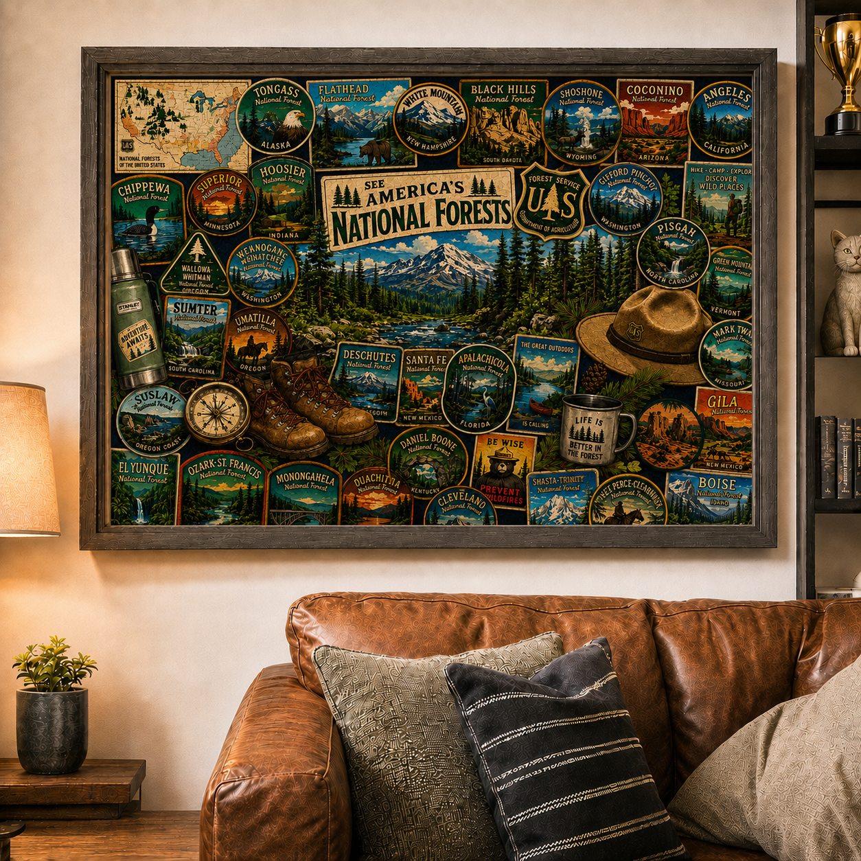 US National Parks Commemorative Edition Puzzle