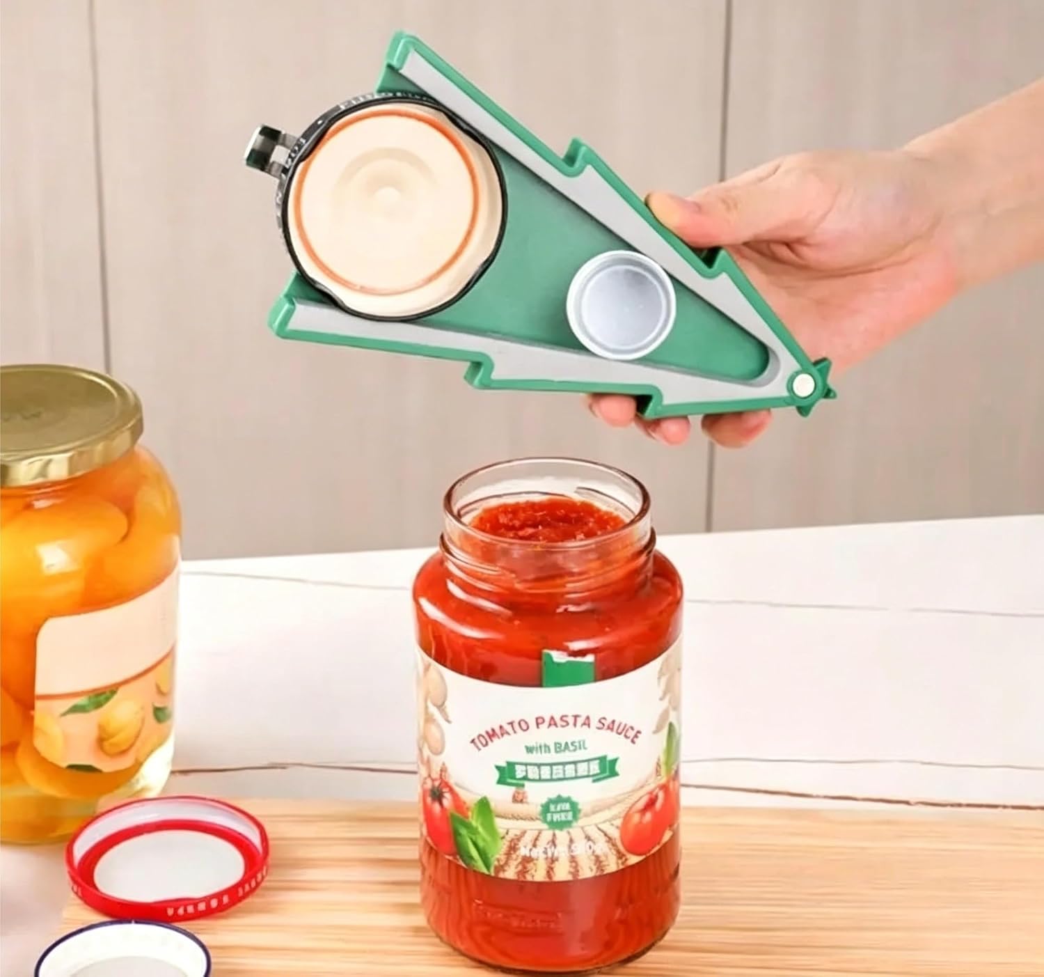 5-in-1 Christmas Tree Jar & Bottle Opener