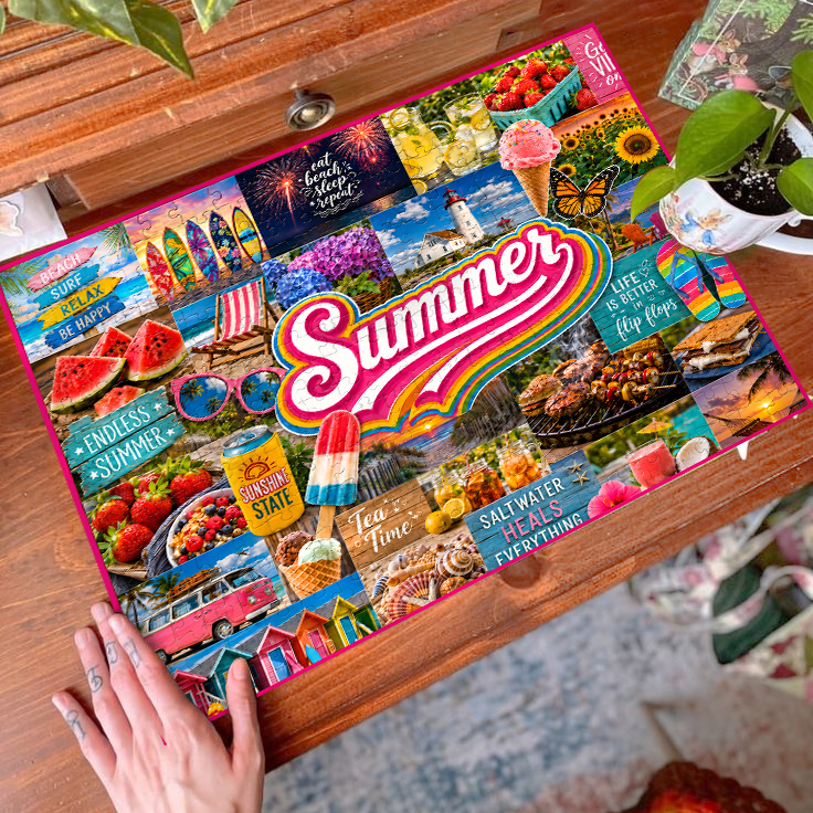Enjoyable Summer Puzzle – 500/1000 Pieces