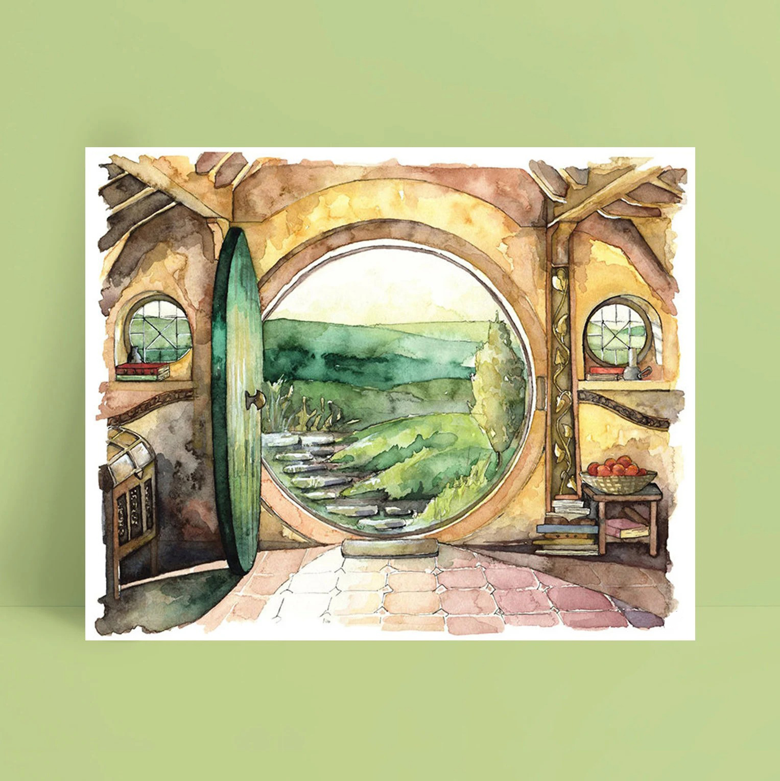 A Way Back to Bag End Jigsaw Puzzle 1000 Pieces