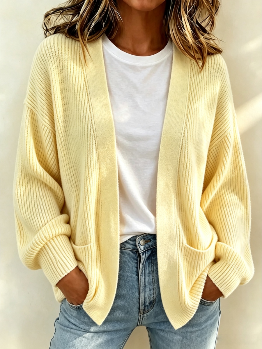 CLEARANCE SALE🔥49% OFF🔥 100% Organic Cotton Oversized Cardigan