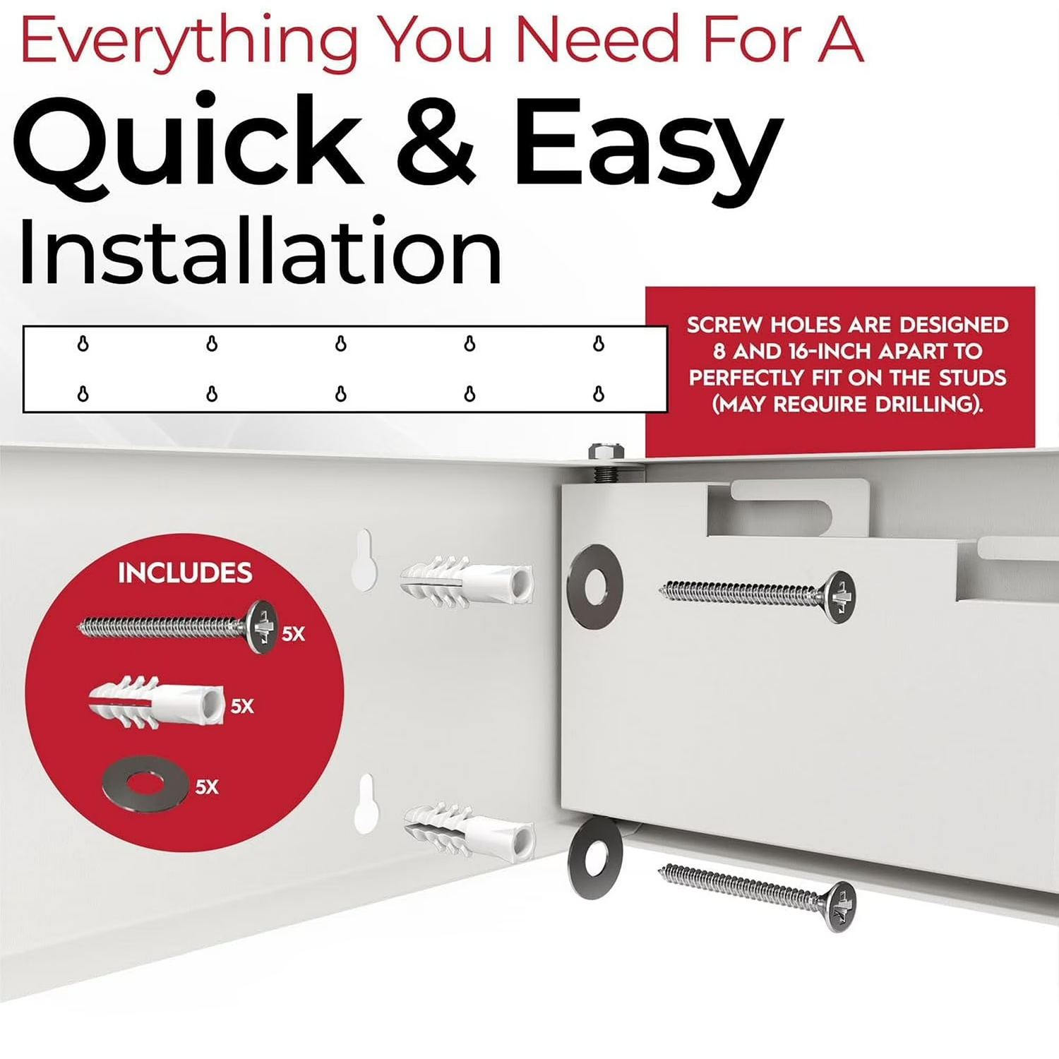 Wall-mounted drying rack