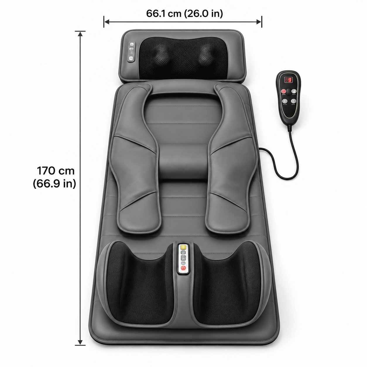 Full-Body Massage Mat — Head-to-Toe Comfort at Home