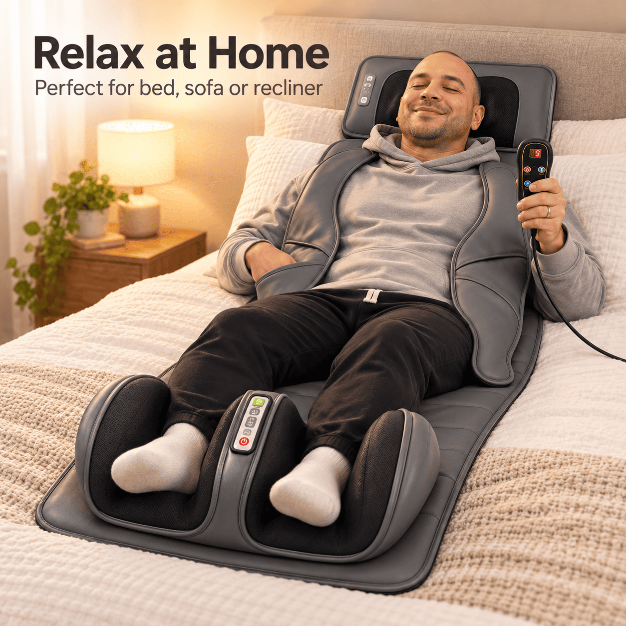 Full-Body Massage Mat — Head-to-Toe Comfort at Home