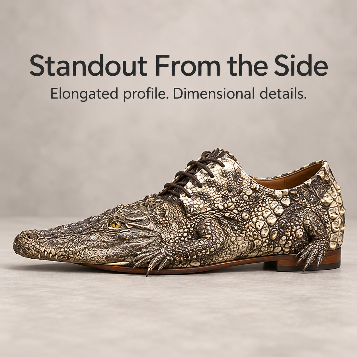 WALK ON THE WILD SIDE Not just shoes. A conversation starter.
