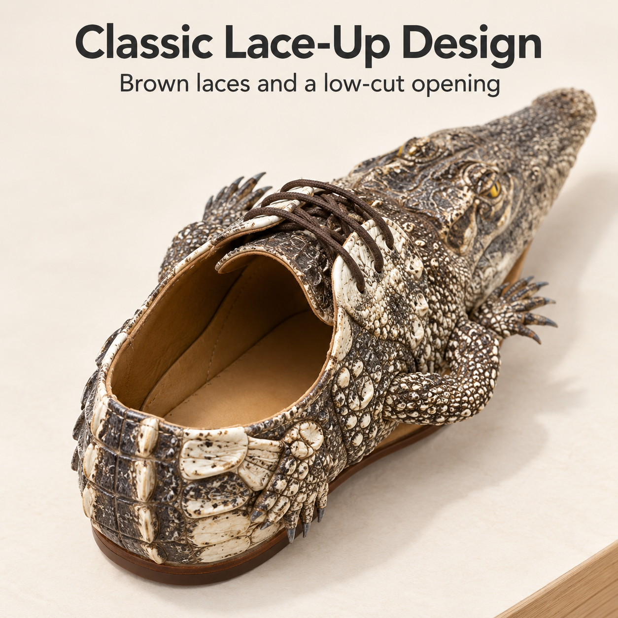 WALK ON THE WILD SIDE Not just shoes. A conversation starter.
