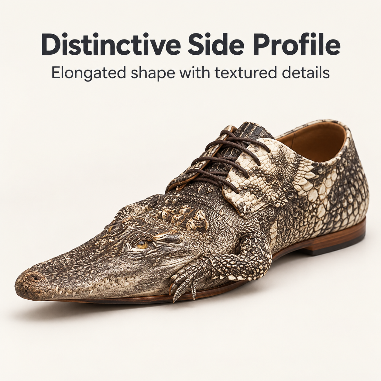 WALK ON THE WILD SIDE Not just shoes. A conversation starter.