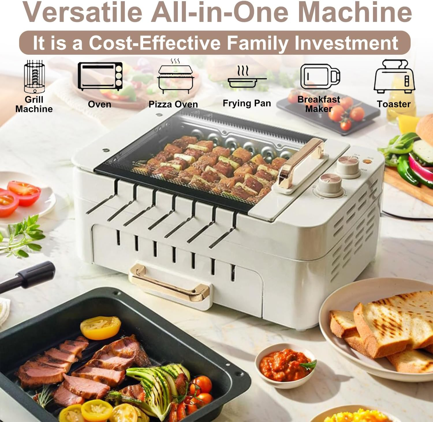 BoywithGirl™ Smokeless Electric Grill
