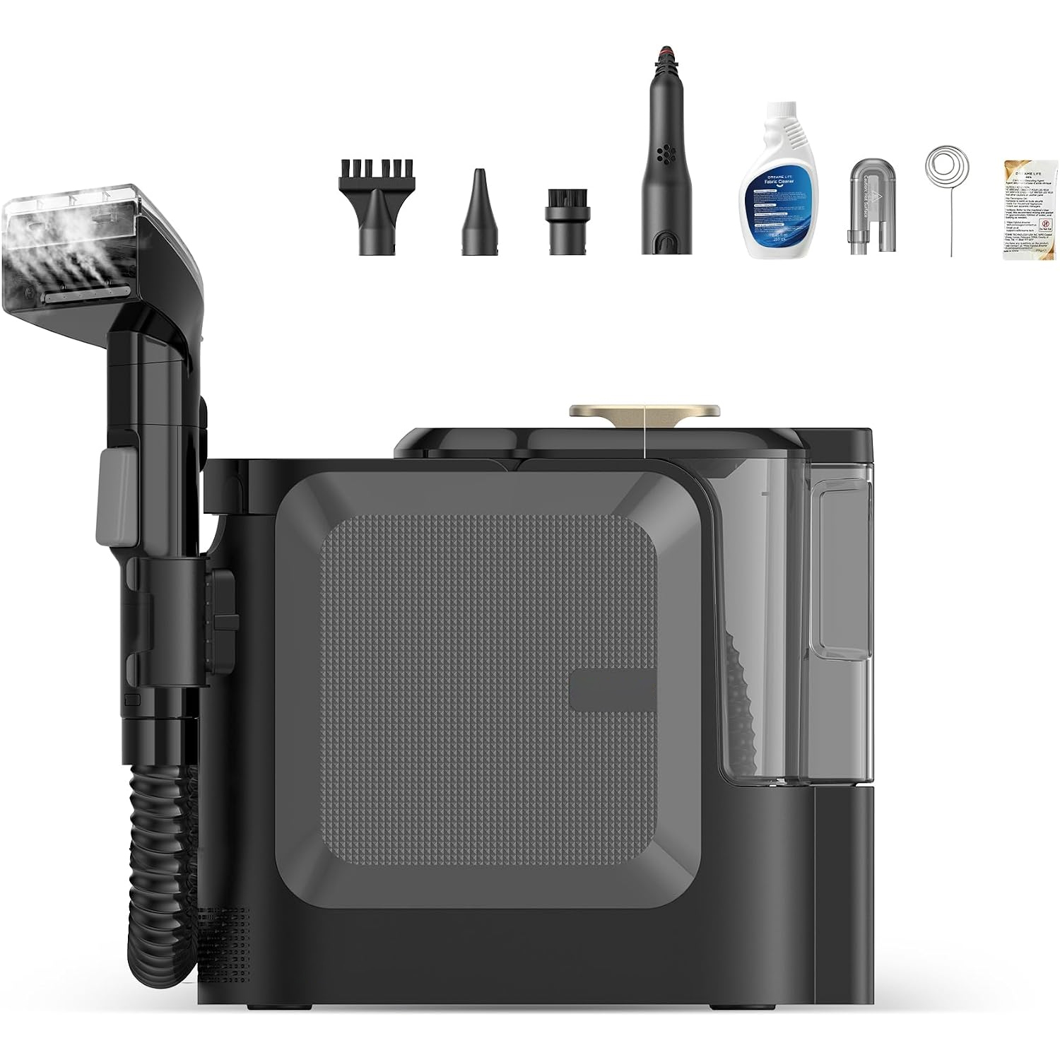 Portable Steam Cleaner — Tackle Tough Stains With Ease.