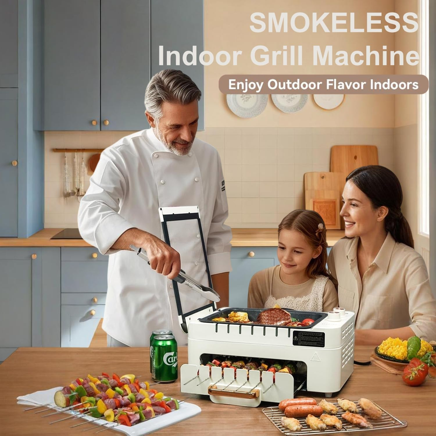 BoywithGirl™ Smokeless Electric Grill