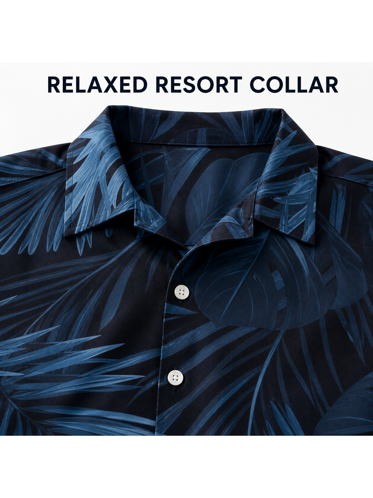 ⏰Seasonal Clearance Sale🔥Men's Tropical Leaf Relaxed Short-Sleeve Shirt Set