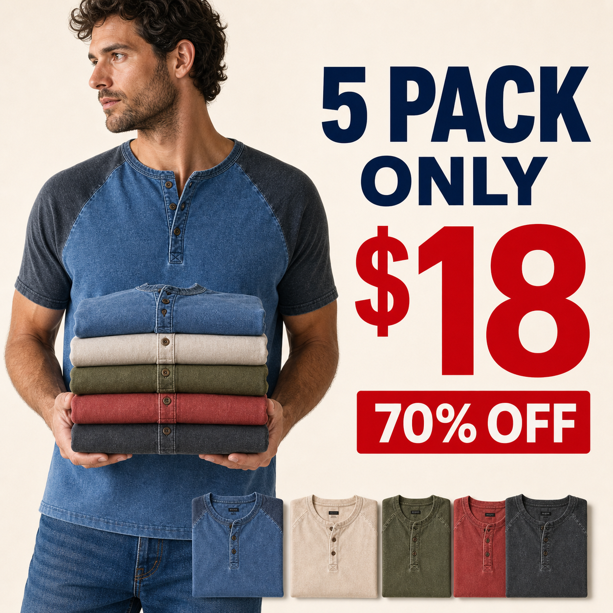 5 pack only 18 dollars