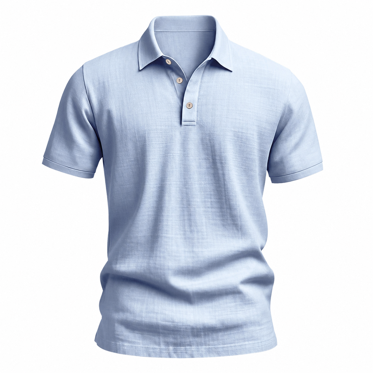⏰Seasonal Clearance Sale🔥10-PackOnly $32.9   Men’s Lightweight Textured Polo Shirt – Short Sleeve Smart-Casual Top
