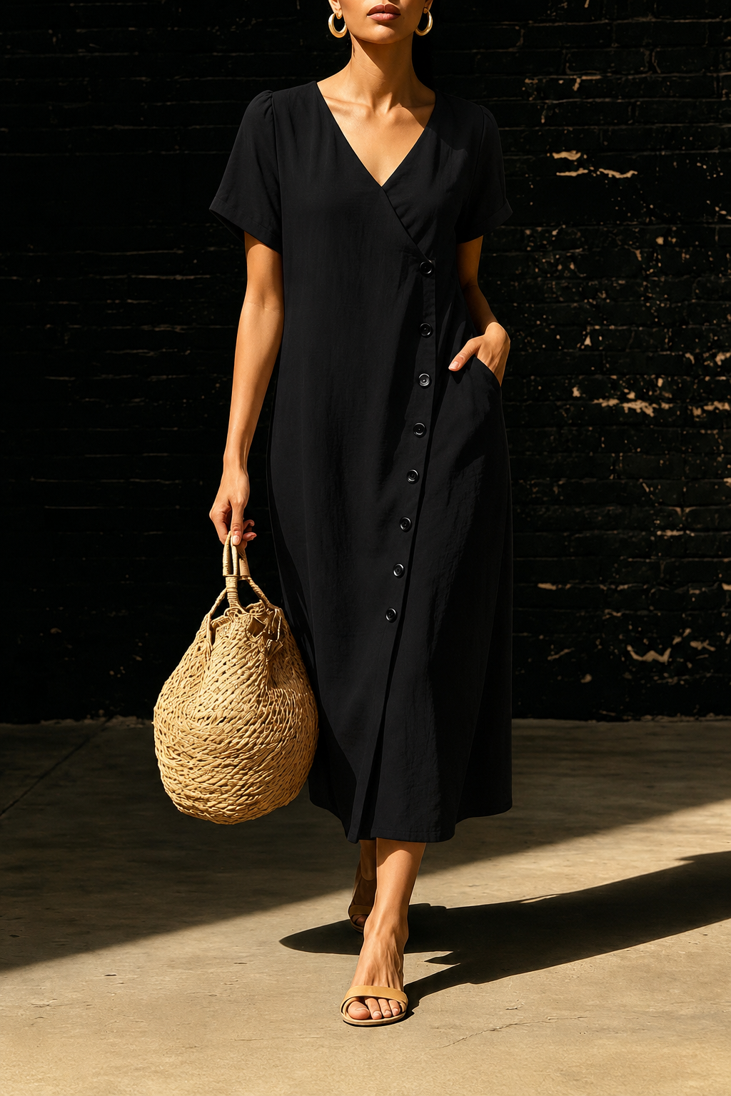 Seasonal Clearance Sale🔥8-PackOnly $34.9 Casual and stylish V-neck dress for beach vacation