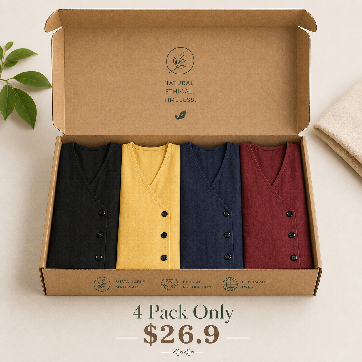 Seasonal Clearance Sale🔥8-PackOnly $34.9 Casual and stylish V-neck dress for beach vacation