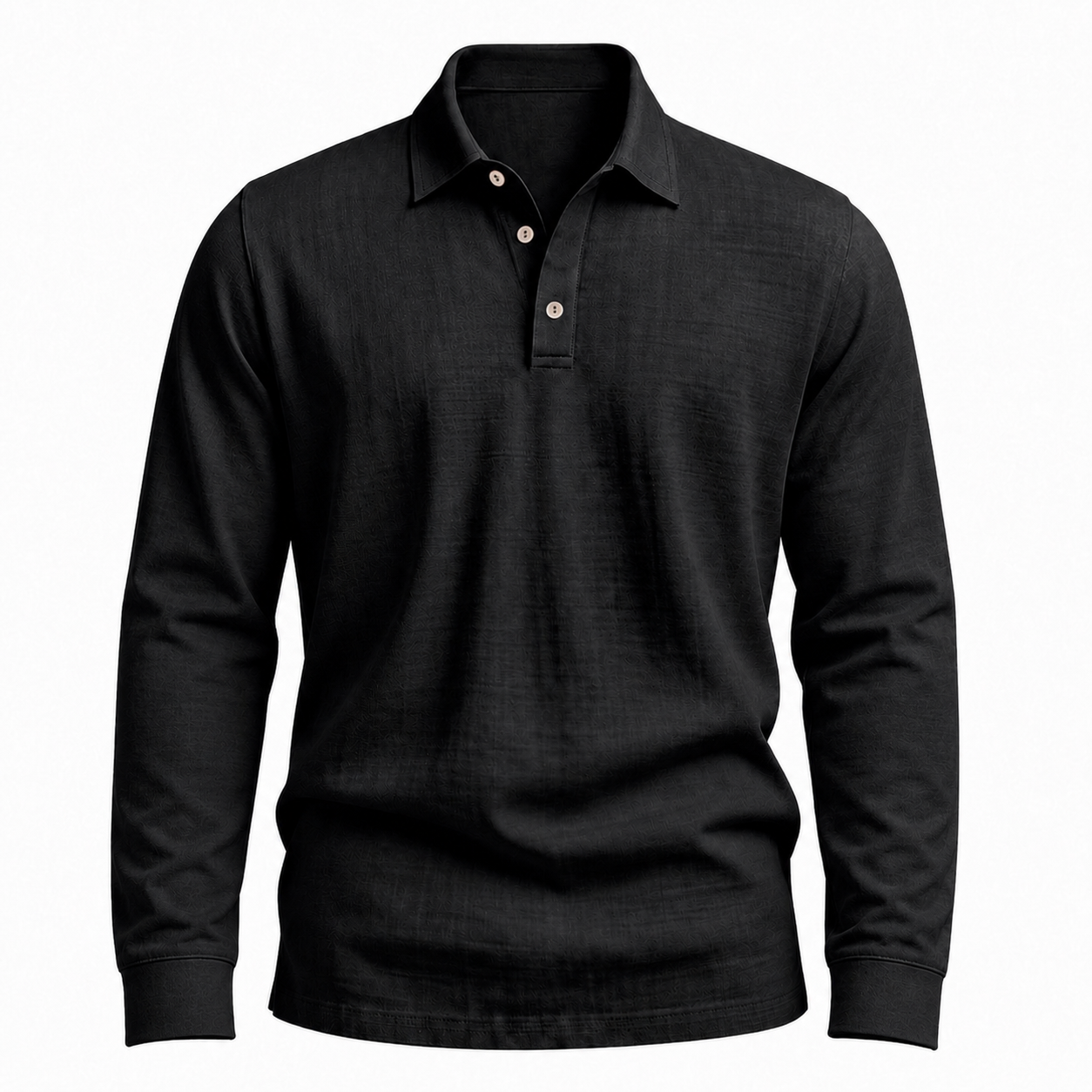 🔥10-Pack Men's Long Sleeve Polo Shirts – Mixed Color Bundle