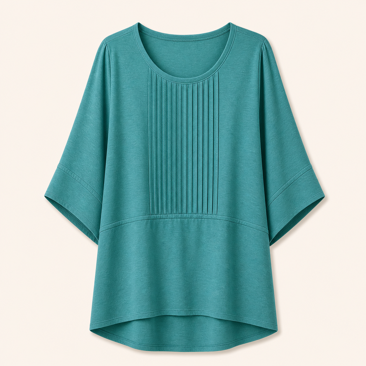 ⏰Store Closing Clearance⚡10 Pack for $23.99⚡Women's Pleated Bell Sleeve Beach Top