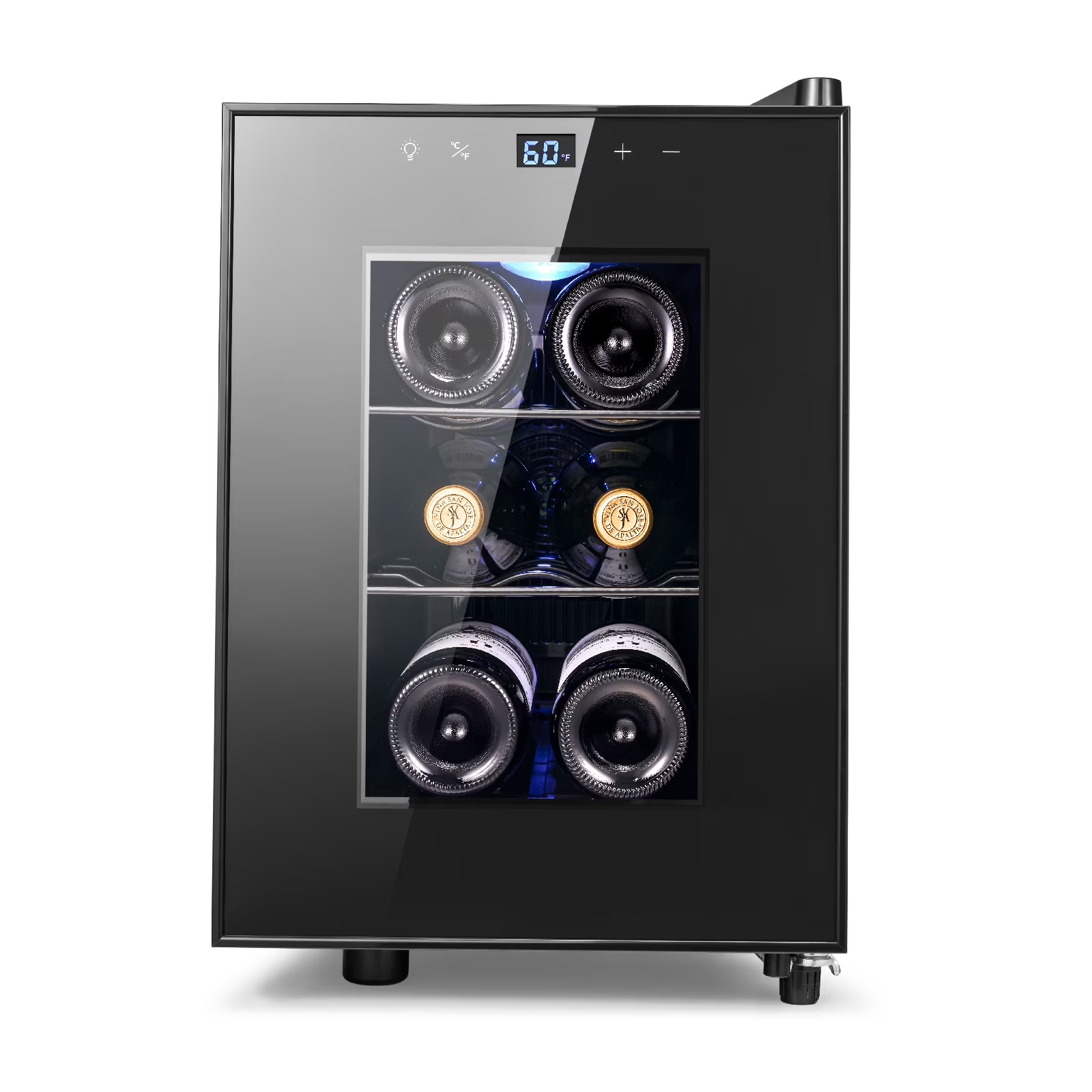 Yamix 6 Bottle Wine Refrigerator Cooler