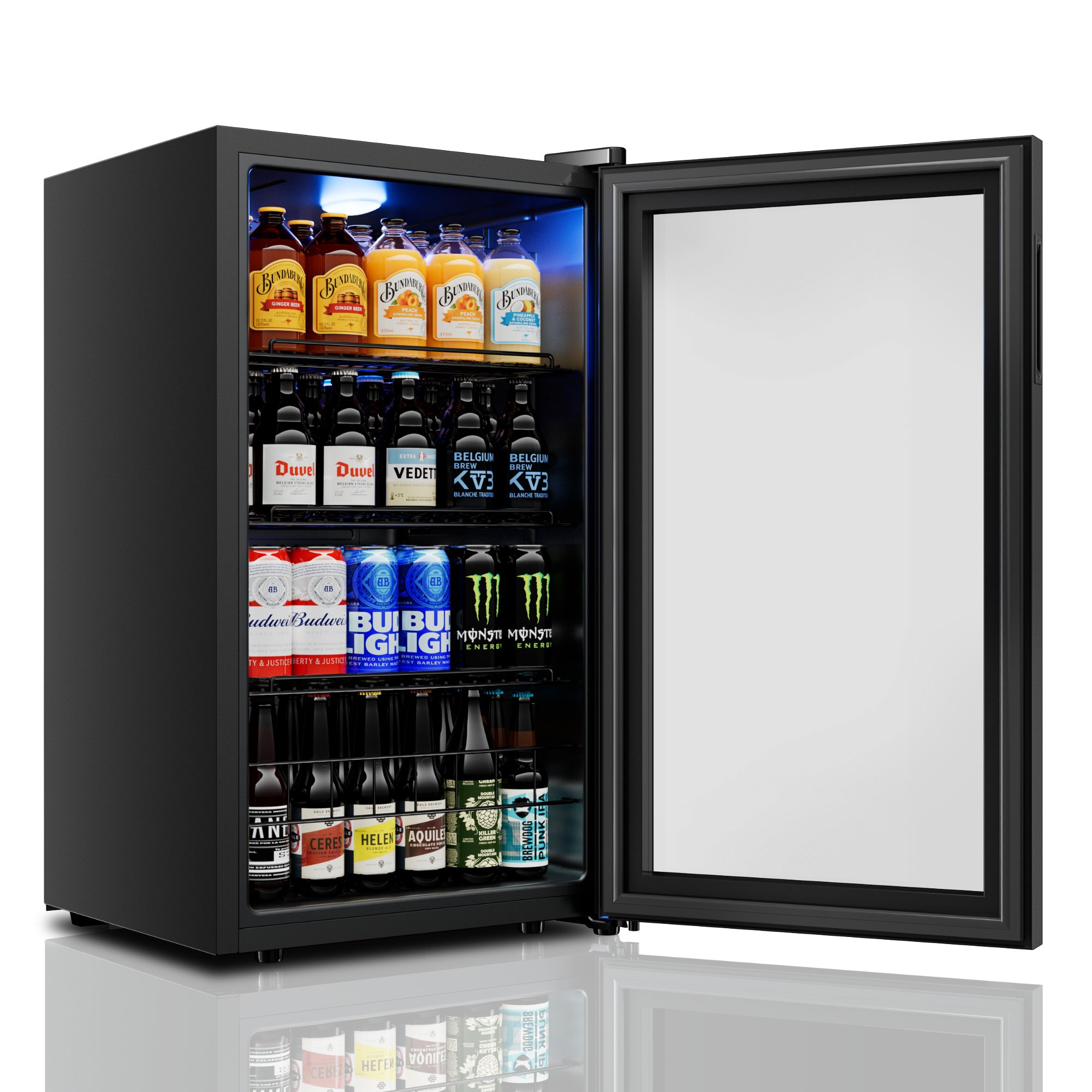 Yamix 3.4 cu.ft. , 136 Can Beverage Refrigerator