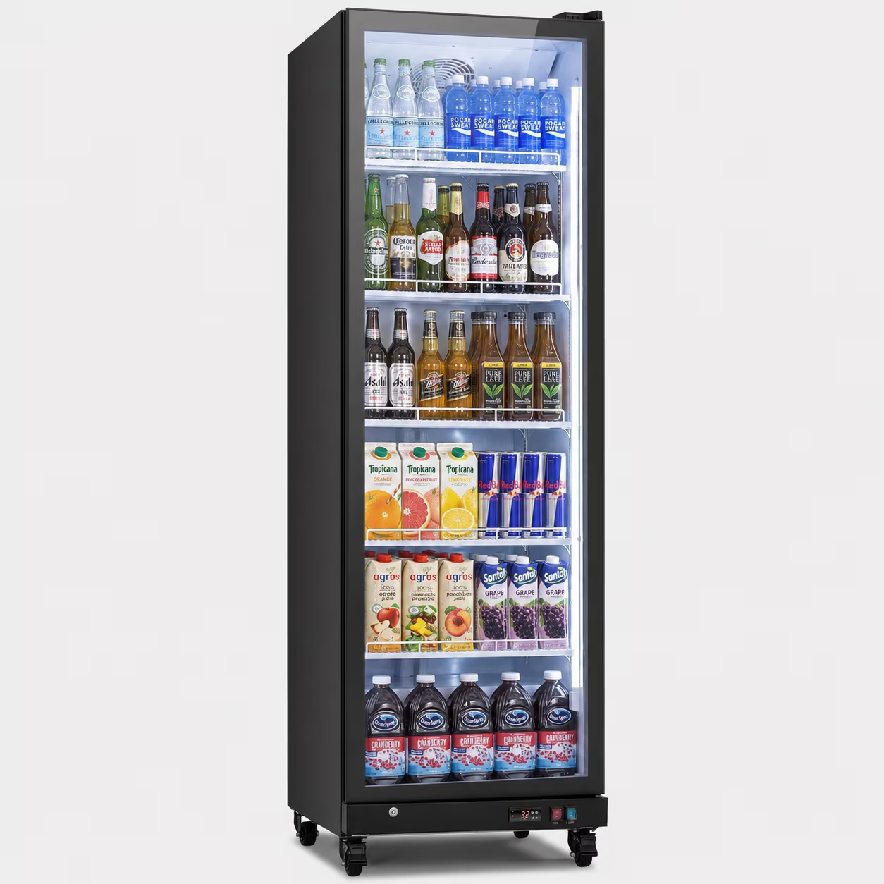 Yeego 17.5 Cu.Ft Commercial Beverage Refrigerator