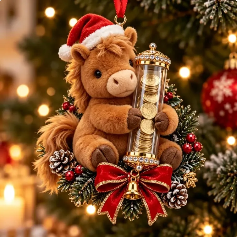 Dreamy Pony money plush ornament