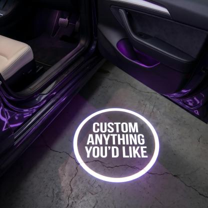 Personalized Photo Car Door Projector Lights,Drive Safe Dad, Set of 2 Welcome Lights, Anniversary gift,Car Accessory Gift for Dad, Husband