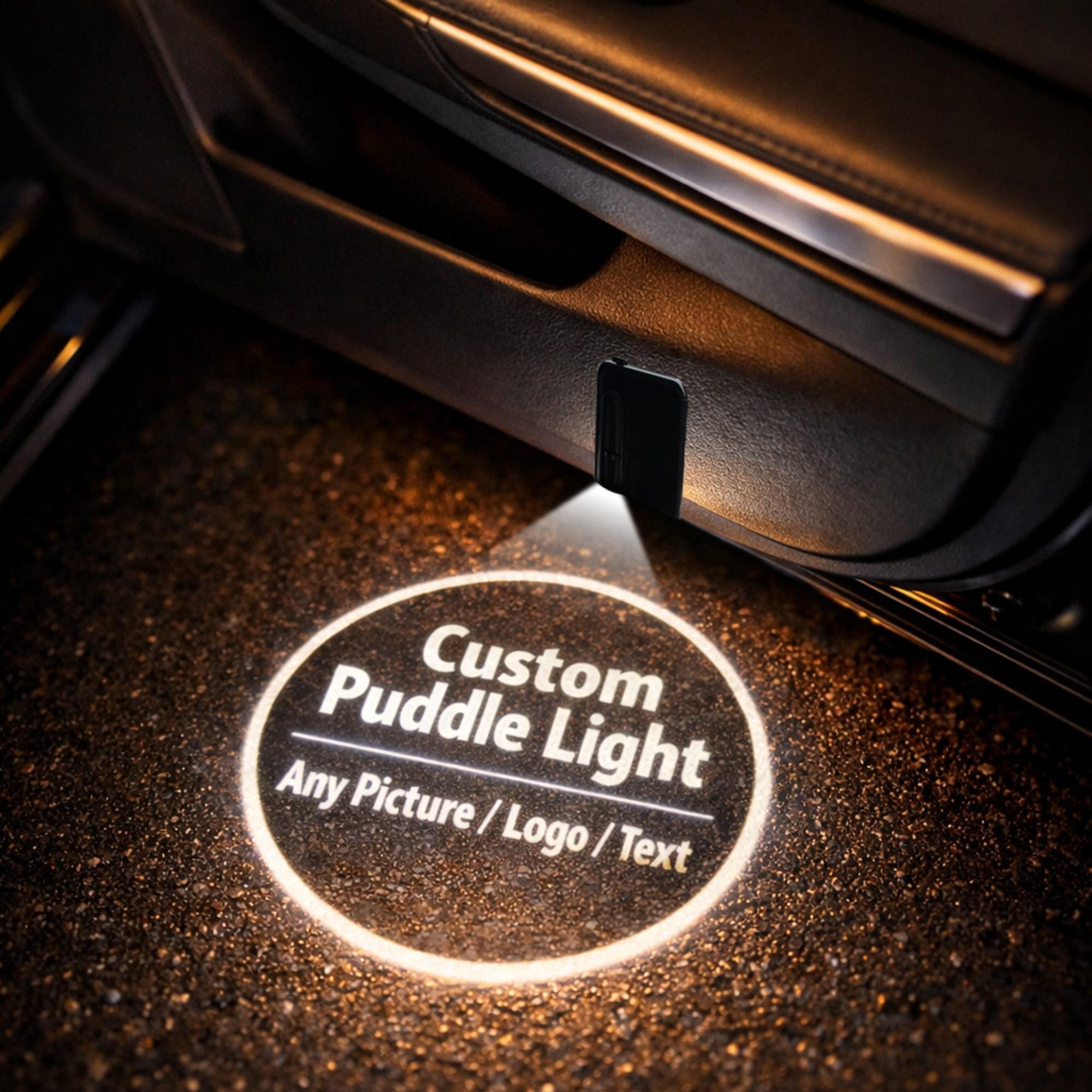 Personalized Photo Car Door Projector Lights,Drive Safe Dad, Set of 2 Welcome Lights, Anniversary gift,Car Accessory Gift for Dad, Husband