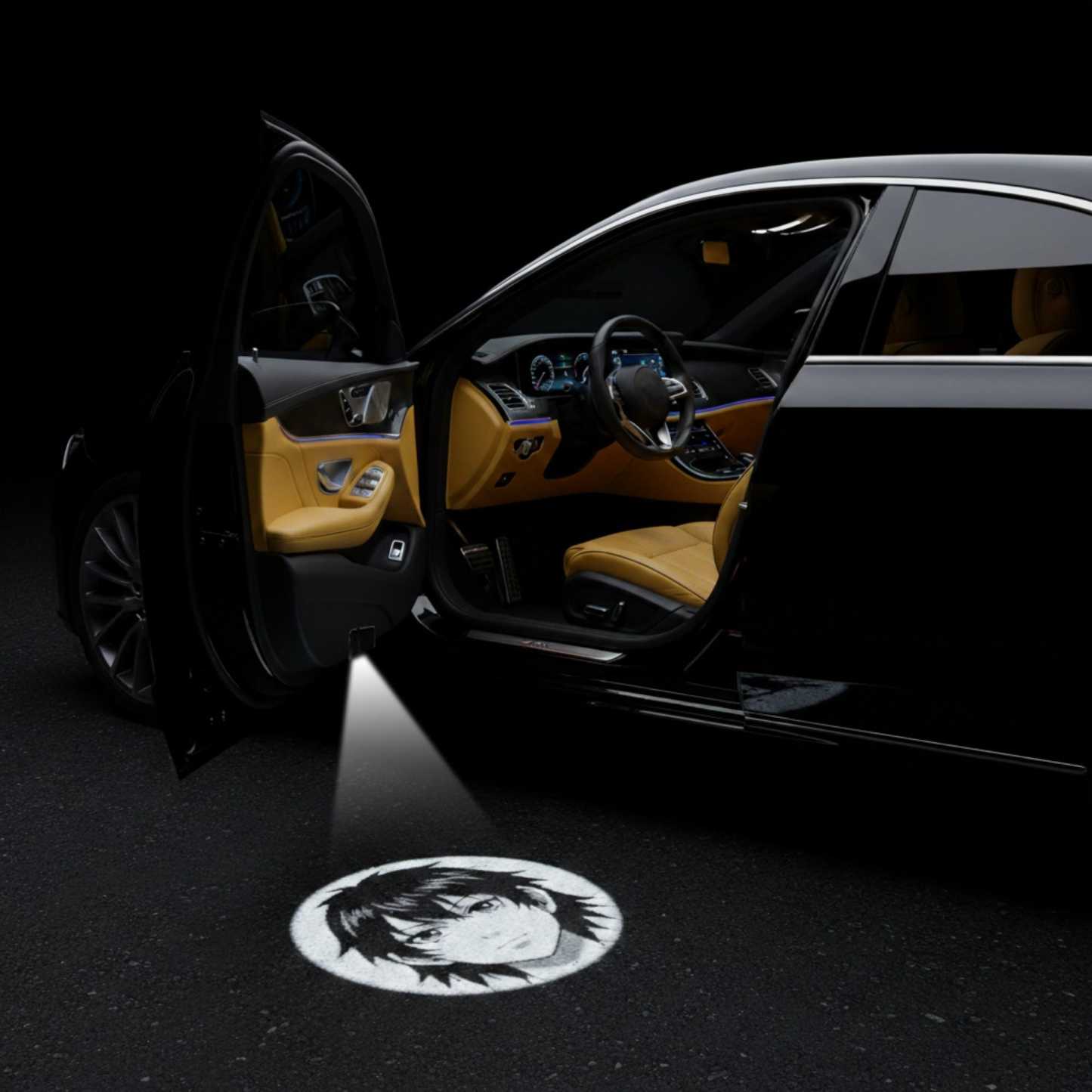 Personalized Photo Car Door Projector Lights,Drive Safe Dad, Set of 2 Welcome Lights, Anniversary gift,Car Accessory Gift for Dad, Husband
