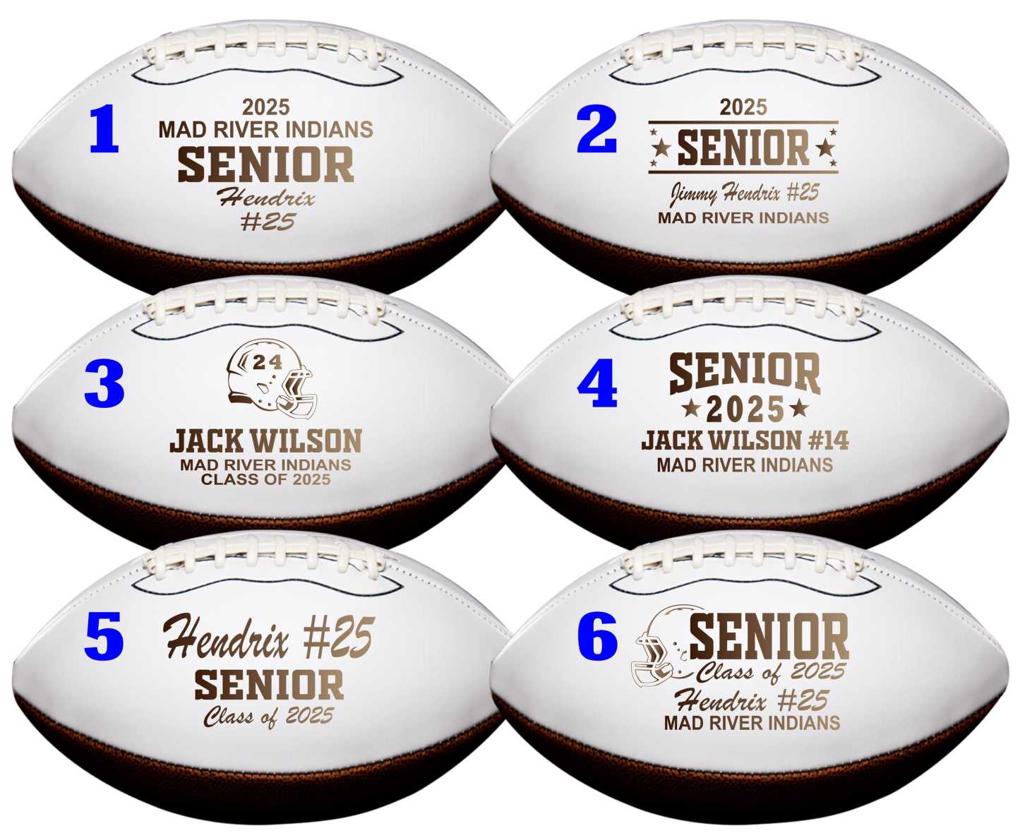 2027 Senior Football Gift Class of 2027 Gift Personalized Football Football Gift Senior Keepsake