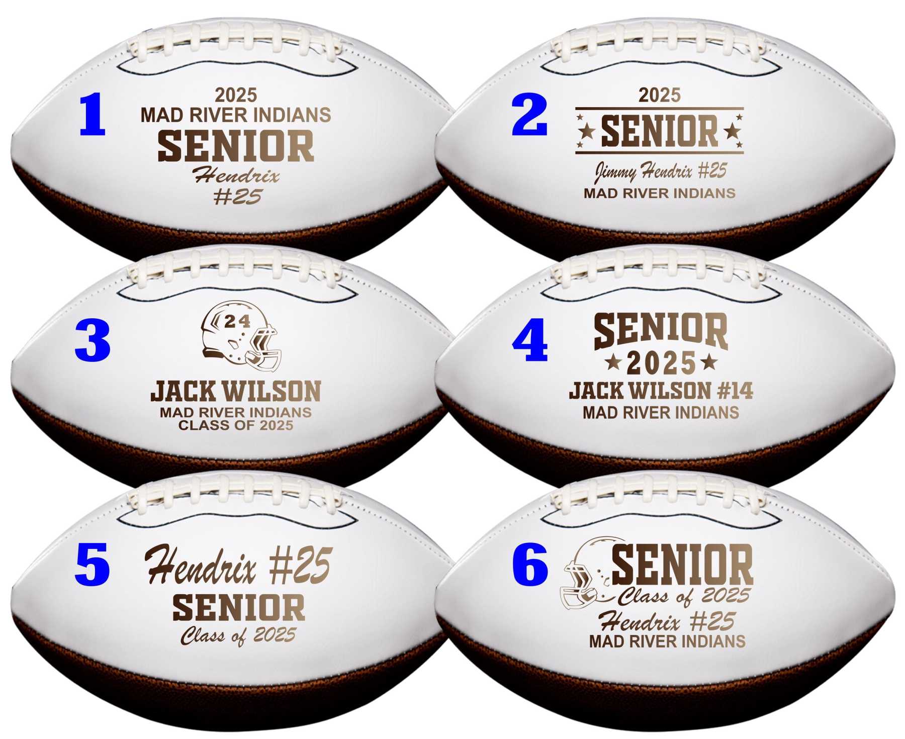 2027 Senior Football Gift Class of 2027 Gift Personalized Football Football Gift Senior Keepsake