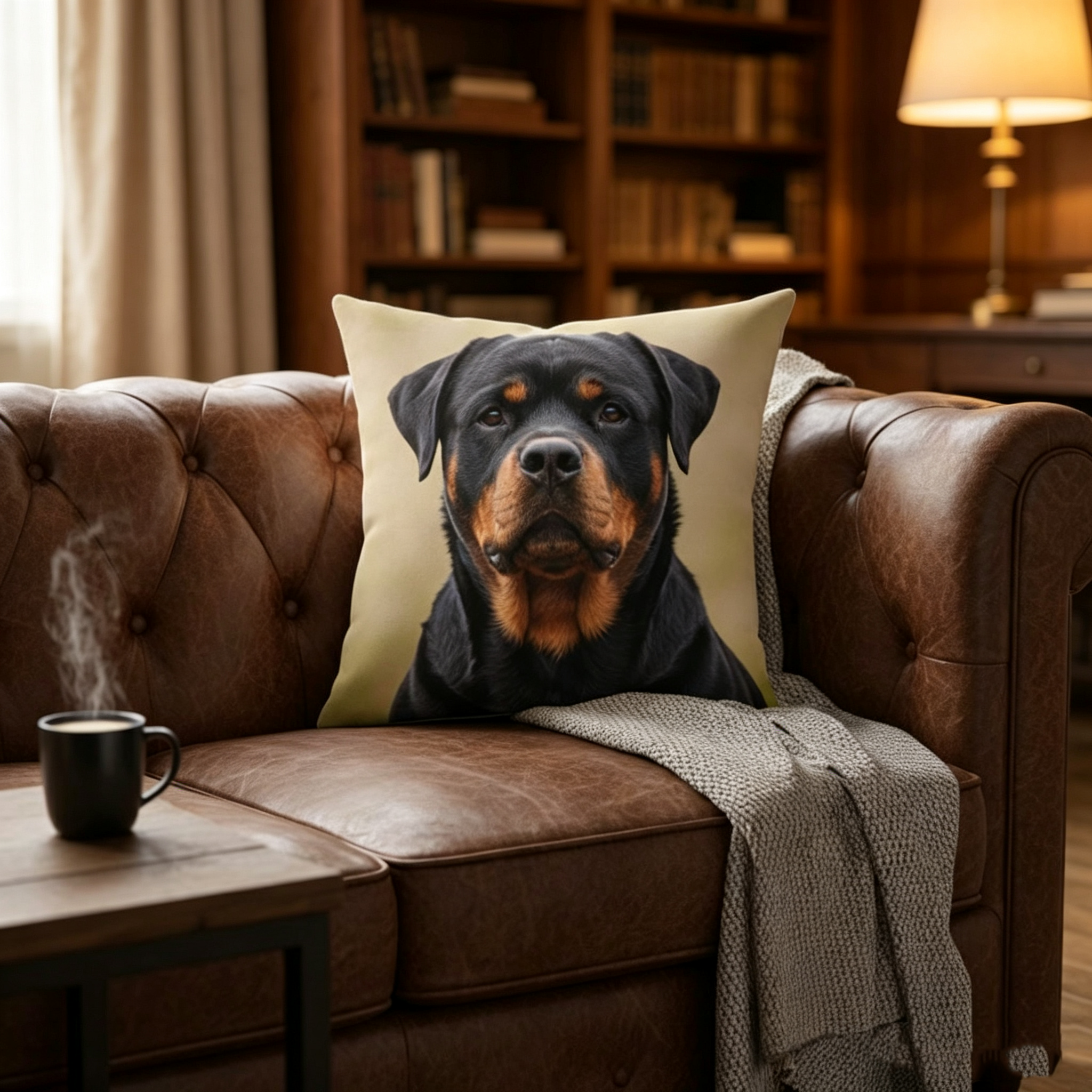 Personalized Pet Photo Pillow, Custom Dog or Cat Face Cushion, Double-Sided Pet Portrait Throw Pillow, Memorial Gift for Pet Lovers, Dog Mom & Dad Gift
