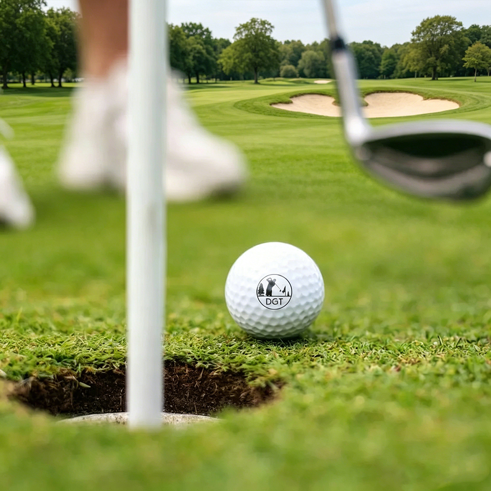 Custom Golf Ball Stamp with Colorful Metal Case – Personalized Logo & Text Imprinter for Golfers