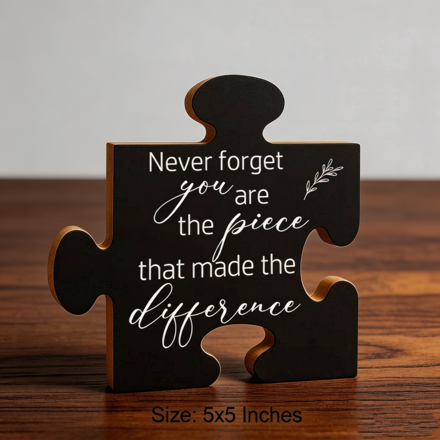 Personalized Puzzle Piece Gift, Thank You Gift for Boss or Mentor, Farewell Coworker Keepsake, Custom Appreciation Gift
