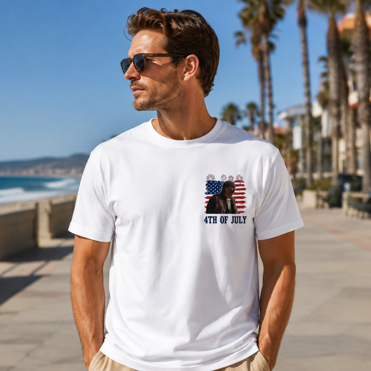 4th of July “Did You Guys See The Size” USA 250th Patriotic Graphic Tee
