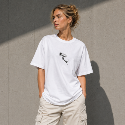 Manhunt Promo Security Camera Graphic T-Shirt – Vintage Gamer Streetwear Tee