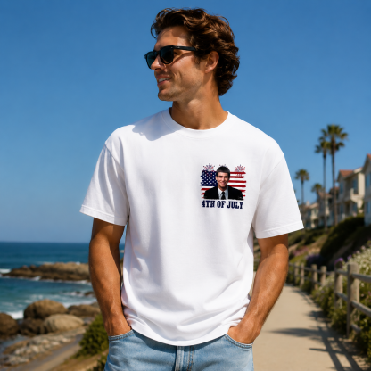 G’Day Mate 4th of July Patriotic Meme Graphic T-Shirt – USA Australia Crossover Funny Summer Tee