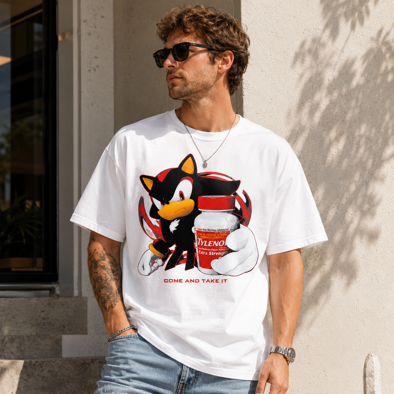 [Copy]Charlie Smiling Friends Graphic Oversized Streetwear T-Shirt – Cartoon Character College Print Tee
