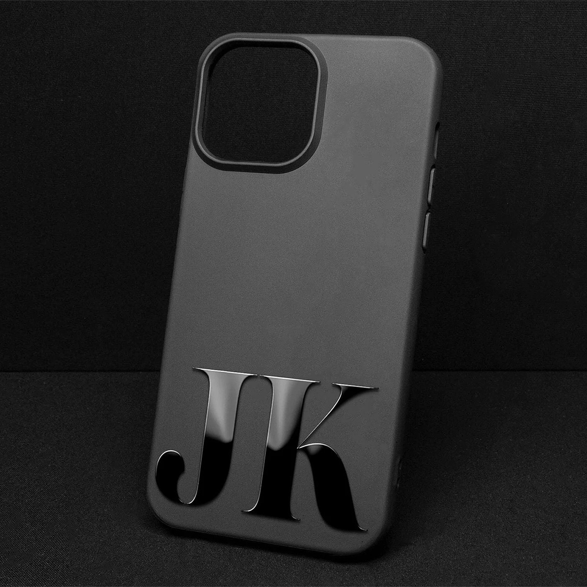 Custom Minimalist Initial Phone Case · Premium Shockproof Protection · Stylish & Modern