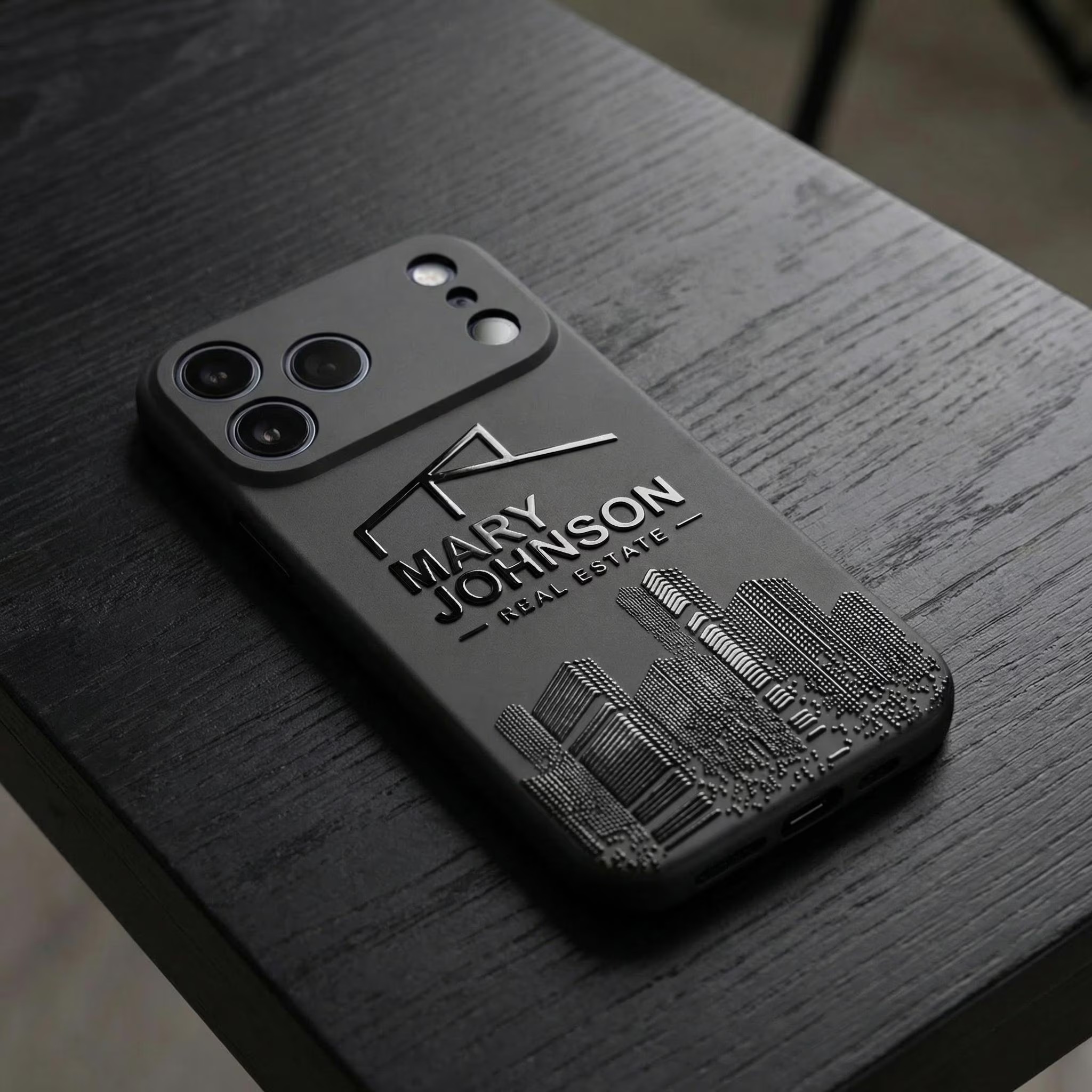 Custom Photo Phone Case for iPhone - Shockproof Protective Cover with Your Logo or Text