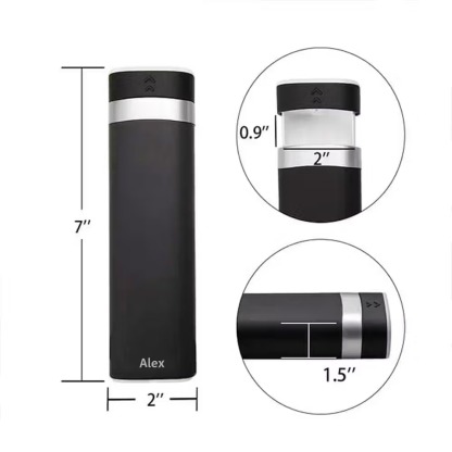 Personalised Name 7-Day Pill Organizer Travel Medicine Box Large Capacity Weekly Tablet Storage Case Gift for Family