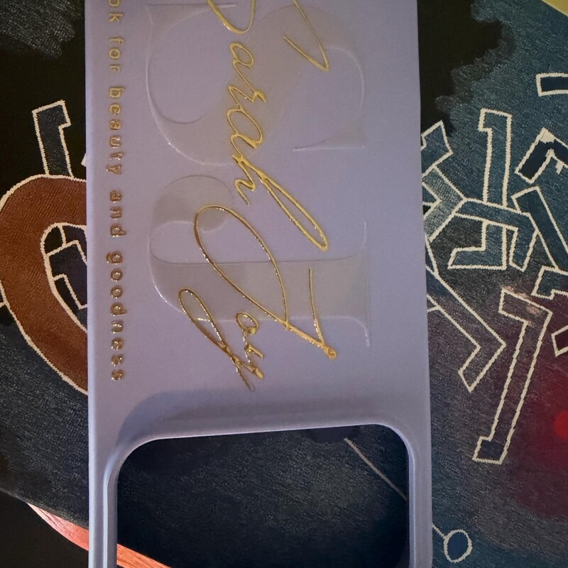 Luxury Custom Name Phone Case - 3D Metallic Signature Design & Bold Typography, Personalized Matte Black Cover for iPhone