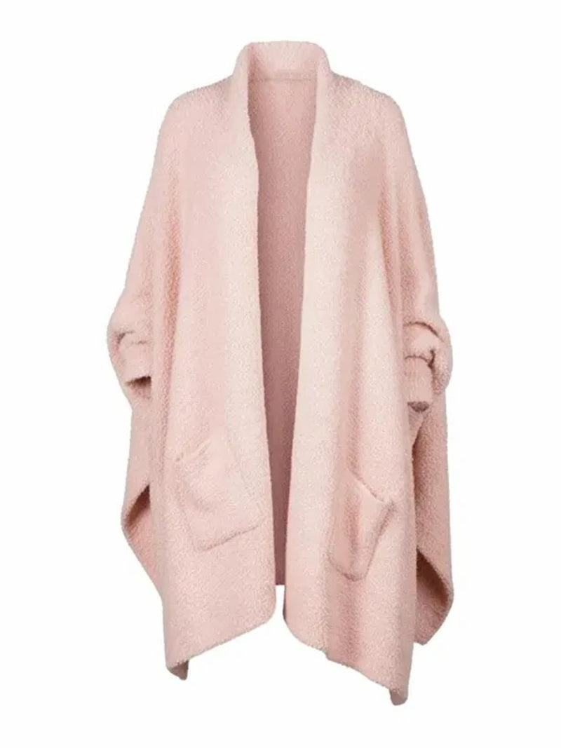 Women's Sherpa Wearable Blanket Poncho