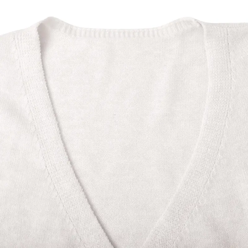 Womens V Neck Wrap Cardigan Sweater