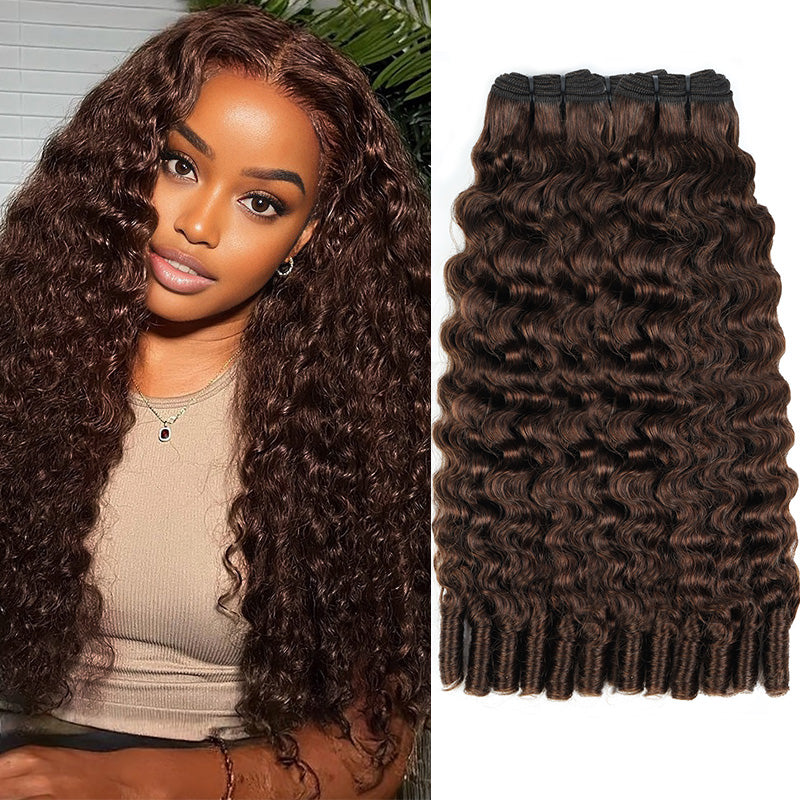 Bouncy, Defined Curls - Experience Authentic Burmese Curly Hair with Natural Spring & Movement"