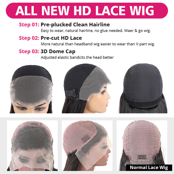Guide to Wearing HD Lace Wig With Pre-Plucked Hairline and Dome Cap