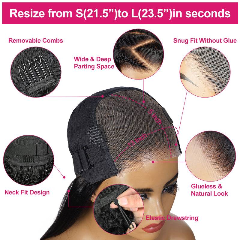Customizable Perfect Fit! The Invisible Drawstring Adjusts Securely to Your Exact Head Size for All-Day Comfort
