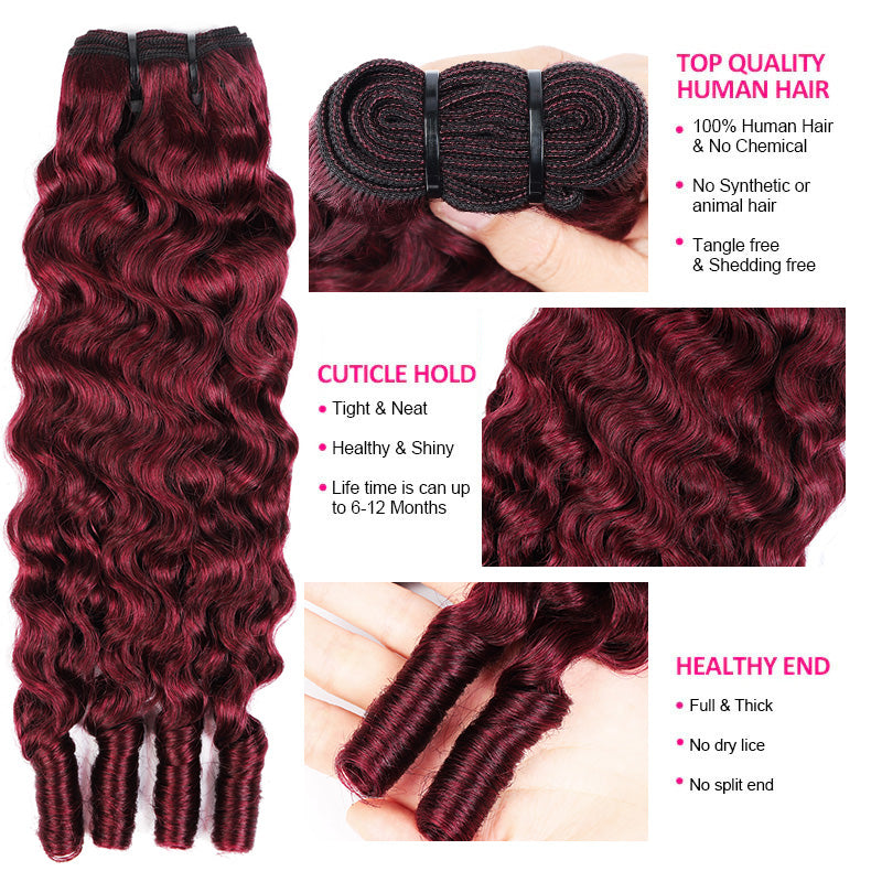 Premium Burmese Curly Hair - Cuticle-Intact for Minimal Shedding & Maximum Longevity