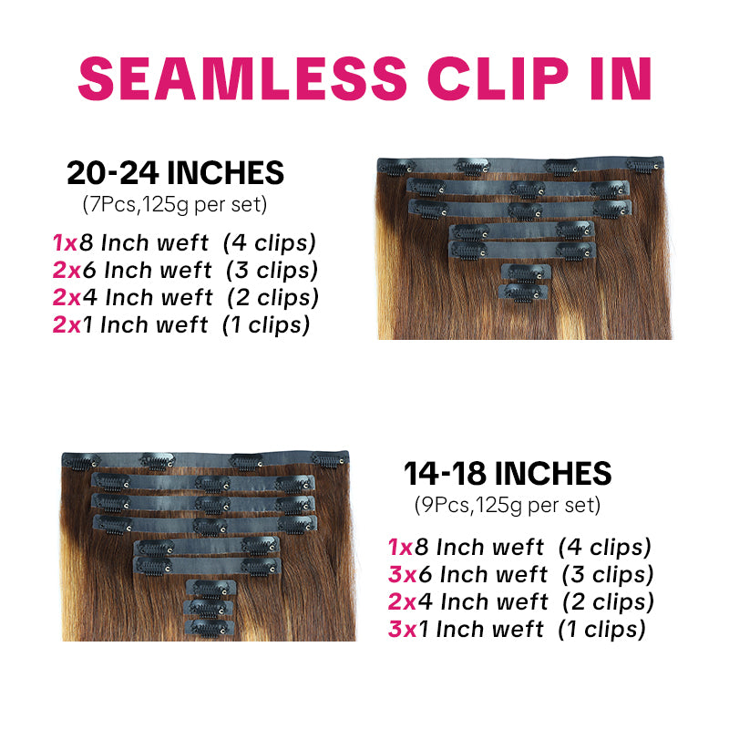 Your Complete Hair Kit! Choose between our 7pc or 9pc set for customizable, full-bodied volume that lasts all day.